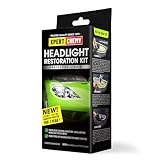 XPERTCHEMY Scheinwerfer Aufbereitung Set - Scheinwerfer Polierset Kit Entfernung Schwerer Gelbwärbung, Trübung und Flecken, Die Helligkeit der Scheinwerfer wiederherstellen, Headlight Repair Kit