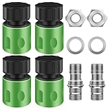 Glayent 2er-Set Rasenmäherdeck-Waschset, Aufsitzrasenmäher-Reinigungsaufsatz für Rasenmähertraktor, Deckwaschadapter-Zubehör