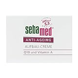 Sebamed Anti-Aging Aufbau-Creme für Männer und Frauen, Tagescreme, Tagespflege, Anti-Falten-Creme, mindert die Faltentiefe und verbessert die Elastizität der Haut, mit Q10 und Vitamin A