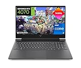 HP Victus 16-r1006ns Gaming-Laptop, 40,6 cm (16,1 Zoll), Intel Core i7-14700HX, 32 GB RAM, 1 TB SSD, NVIDIA GeForce RTX 4070, 144 Hz, ohne Betriebssystem, Silber, spanische QWERTY-Tastatur