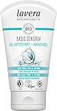 lavera basis sensitiv Waschgel - Gesichtswaschgel mit Bio-Aloe Vera & Bio-Jojoba - Spürbar belebtes Hautgefühl - reinigt mild ohne auszutrocknen - Naturkosmetik - vegan - Bio (1 x 125 ml)