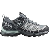 Salomon X Ultra Pioneer Gore-Tex Damen Wanderschuhe, Alle Wetterbedingungen, Sicherer Fußhalt, Stabil und gedämpft, Stormy Weather, 41 1/3