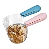 Cat Croquette Shovel – langlebige Schaufel für Kroketten, kompakter Spender für Katzenkibble | Handschaufel, Schaufel, Behälter und Taschen leicht zu tragen