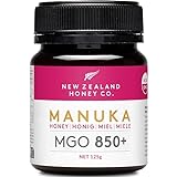 New Zealand Honey Co. Manuka Honig MGO 850+ | Aktiv und Roh | Hergestellt in Neuseeland | Zertifiziertem Methylglyoxal Gehalt | 125g