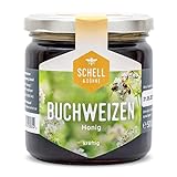 Deutscher Buchweizenhonig 500g - Imkerei Schell - flüssiger Honig - 100% Deutscher Honig