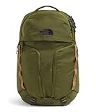 THE NORTH FACE Surge Commuter Laptop-Rucksack für Damen, PFAS-frei, Forest Olive/Utility Brown, Einheitsgröße, Überspannung