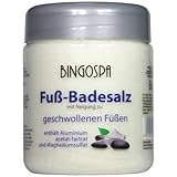 Fuß-Badesalz mit Neigung zu geschwollenen Füßen 550g BINGOSPA