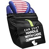 Transporttasche Kindersitz Flugzeug, Kindersitz Tasche für Babyschale, Transporttasche Buggy Tasche SchutzhüLle für Kinderwagen Autositz Car Seats, Fits für Maxi-Cosi, Chicco, Joie, Nuna, Cybex