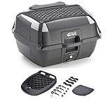 Givi Topcase B45 B45+ MONOLOCK inklusive Universalplatte Rückenlehne elastisches Netz Aufbewahrung