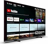 Philips 50HFL4518U/12 - Smart TV 50 Zoll 4K Ultra HD LED-Display Android DVBT2/C/S2 E-Klasse Chromecast Farbe Schwarz - 50HFL4518U/12