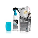NitWits Läusemittel Kinder – All-In-One Läuse Abwehrspray gegen Kopfläuse & Nissen – Alternative zu Läuseshampoo – Ohne Kämmen – Einfach anzuwenden