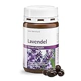 Sanct Bernhard Lavendel Nerven-Kapseln mit Passionsblumen-Extrakt, Lavendelöl, Vitamin B6 und B12, Inhalt 120 Kapseln