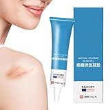 Narbenreparierendes Gel, Narbenentfernungscreme, 20 g Gel Narben-Creme – Gel gegen Verbrennungsnarben am ganzen Körper, geschmacklos, feuchtigkeitsspendend, nicht fettend, wasserdicht