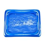 Aufblasbares Fußbad für Pool | Schwimmbad Fußwaschbecken | Füße Wäsche Wanne für Kinder Teenager Erwachsene Toilette Strandreisen, Sommer Home Spa Supplies