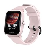 Amazfit Bip U Pro Smartwatch 1,43' Fitness Tracker mit Alexa, GPS, SpO2, 60+ Sportmodi, Messung des Blutsauerstoffgehalts und Herzfrequenz für Damen Herren