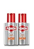 Alpecin Tuning Caffeine Shampoo 2 x 200 ml | Behandlung, die die dunkle Haarfarbe bewahrt und ihr natürliches Haarwachstum fördert