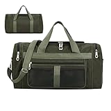 Gym Bags for Men, Large Capacity Waterproof Duffel, Oxford Training Backpack with Handles and Pockets, Sports Travel Bag for Fitness Yoga Camping and Daily Use