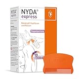 NYDA Express Läusemittel, 2x50 ml: Effektives Läusespray und Läusekamm gegen Läuse & Nissen, rasche Behandlung in 10 Min, gute Verträglichkeit, physikalisch wirksam
