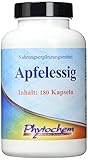 APFELESSIG | 495 mg Apfelessig Pulver pro Kapsel | 180 Kapseln | Premium Qualität aus Deutschland