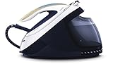 Philips PerfectCare Elite Dampfbügelstation, Max. 7,5 Bar Druck, Dampfstoß von bis zu 520 g, 1,8-Liter-Wasserbehälter, Abnehmbarer Wasserbehälter, GC9635/20