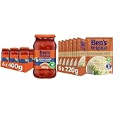 Ben's Original - Multipack - Sauce Süß-Sauer extra Gemüse (6 x 400g) I Original-Langkorn-Reis (6 x 220g), 12 Packungen (6 x 400g I 6 x 220g)