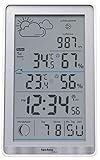 Technoline Funkwetterstation WS9218 inklusive Außensender TX106-TH, Innentemperatur, Außentemperatur, Luftfeuchte, Luftdruck, Vorhersage