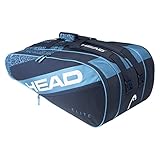HEAD Unisex – Erwachsene Elite Tennistasche, blau/Navy, 6R