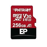 Patriot Memory PEF256GEP31MCX 256GB EP A1 V30 microSD Karte SDXC für Android Handys und Tablets / 4K Videoaufnahmen