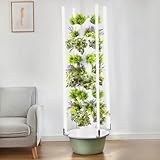 Hydroponik Wachsendes System, Tower Garden Hydroponics Wachsendes System, Smart Hydroponic Gardening System Mit LED Wachsen Licht, Indoor Hydroponic Garten Kräuter Wachsen Kit, 5Layer
