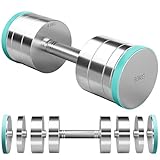 Dripex Hanteln Set, Verstellbare Hanteln 2er Set oder Einzeln aus Stahl Gewicht einer einzelnen Hantel: 2,5kg, 5kg, 7,5kg, 10kg, 15kg, 25kg, 30kg, Kurzhanteln für Zuhause (1 x 30KG)