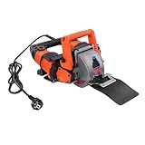 5200W Betonsäge: Elektrische Steinschneidemaschine mit 140 * 20 * 2.5mm Sägeblatt, 45mm Schnitttiefe, Nass-/Trocken-Schneiden