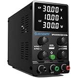 Labornetzteil, Jesverty Labornetzteil DC Regelbar Netzgerät(30 V, 10 A) mit hochpräzisem 4-stelligem LED-Display, 5 V/2 A USB-Port-Testleitungsausgang, grobe und feine Einstellungen SPS-3010N