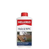 MELLERUD Holz & WPC Reiniger | 1 x 1 l | Zuverlässige Tiefenreinigung von Allen Holz-, WPC- und BPC-Arten im Innen- und Außenbereich