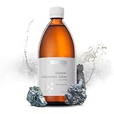 Vitabay Kolloidales Silber 50 PPM - 500 ml Kollodiales-Silber Hochdosiert - Reinheitsstufe 99,99% und abgefüllt in Braunglasflasche - Laborgeprüft & hergestellt aus hochwertigen Rohstoffen