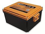 LIONTRON LiFePO4 12,8V 200Ah Under seat Battery LX; 1920Wh;  3000 Zyklen bei 90% Entladungstiefe (DOD) mit BMS und Bluetooth Überwachung; für Wohnmobil oder Boot 395x280x187mm - LIDUCSM12200LX