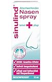 sinulind Abschwellendes Nasenspray 15 ml | Unterstützende Behandlung von Schnupfen, Heuschnupfen, entzündeter Nasenschleimhaut und verstopfter Nase | Mit hypertoner Kochsalzlösung und Dexpanthenol