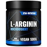 Premium L - Arginin HCL - Hochdosiert - Optimale Löslichkeit - Reines Pulver ohne Zusätze - Vegan - Laborgeprüft - Premium Arginine Aminosäure - Abgefüllt in Deutschland