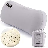 HIKEMAN Camping Kopfkissen Komprimierbar Reisekissen - Ultraleicht Nackenkissen Kopfkissen aus Memory-Foam,Strandkissen Kopfkissen für Reise,Wandern,Outdoor (Gray)