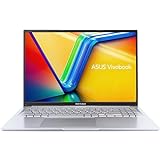ASUS Vivobook 16 Laptop | 16' WUXGA entspiegeltes IPS Display | AMD Ryzen 5 7430U | 16 GB RAM | 512GB SSD | AMD Radeon | Windows 11 | QWERTZ Tastatur | Cool Silver