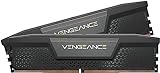 Corsair VENGEANCE DDR5 RAM 32GB (2x16GB) 5200MHz CL40 Intel XMP iCUE Kompatibel Computer Speicher - Schwarz (CMK32GX5M2B5200C40)