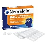 Neuralgin PAC bei Kopfschmerzen und Migräne Tabletten, 20 Stück