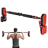 POSKOU Klimmzugstange für die Tür, Klimmzugstange für Zuhause, 76–100 cm, ohne Schrauben, Heimtrainingsgeräte