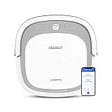ECOVACS Robotics DEEBOT SLIM2 Saugroboter – Leistungsstarker Roboterstaubsauger – Ultra-flach & kompakt für die Bodenreinigung unter Möbeln