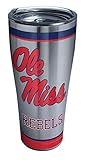 Tervis 1297476 NCAA Mississippi Old Miss Rebels Tradition, Edelstahl, silberfarben