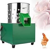 Hühnerrupfmaschine, Geflügel Rupfmaschine Trommel Automatisch Huhn Truthahn Ente Vögel Abtropfschacht Rupfen Edelstahl 110 Gummifinger Vogel Kapazität Landwirtschaft Schlachthof
