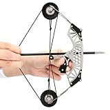 Compound Bogen und Pfeile Set Erwachsene für Bogenschießen Zielschießen Jagd Survival Bogen Stress Reliever Geschenk LTH/RTH (Typ 4)