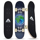 Apollo Kinderskateboard Around The World 61 cm ABEC 3