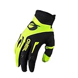 O'NEAL | Fahrrad- & Motocross-Handschuhe | MX MTB DH FR Downhill Freeride | Langlebige, Flexible Materialien, belüftete Handinnenfäche | Element Glove | Herren | Schwarz Neon-Gelb | Größe XL/10