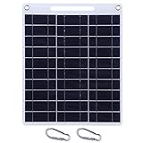 Kliplinc 13W 5V Solarpanel Outdoor Monokristallines Silizium Dual USB Solar Flexibles Ladepanel zum Laden Von 5V Ger?Ten