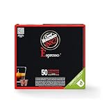 Caffè Vergnano 1882 - Èspresso Kompostierbare Kaffeekapseln, Kompatibel Mit Nespresso, Cremoso (Cremig) - Packung Enthält 50 Kapseln